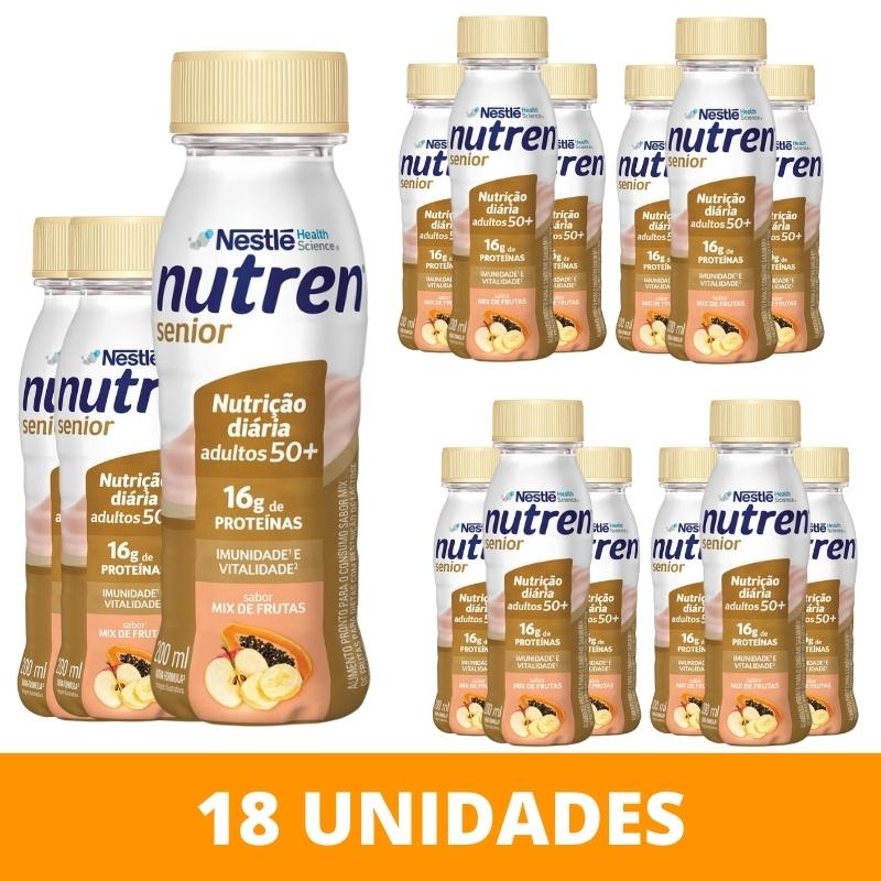 NUTREN SENIOR Mix Frutas 200ml 18 un Nestlé Suprevida