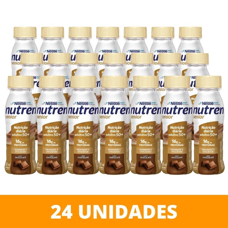 NUTREN SENIOR Chocolate 200 ml 24 un Nestlé Suprevida