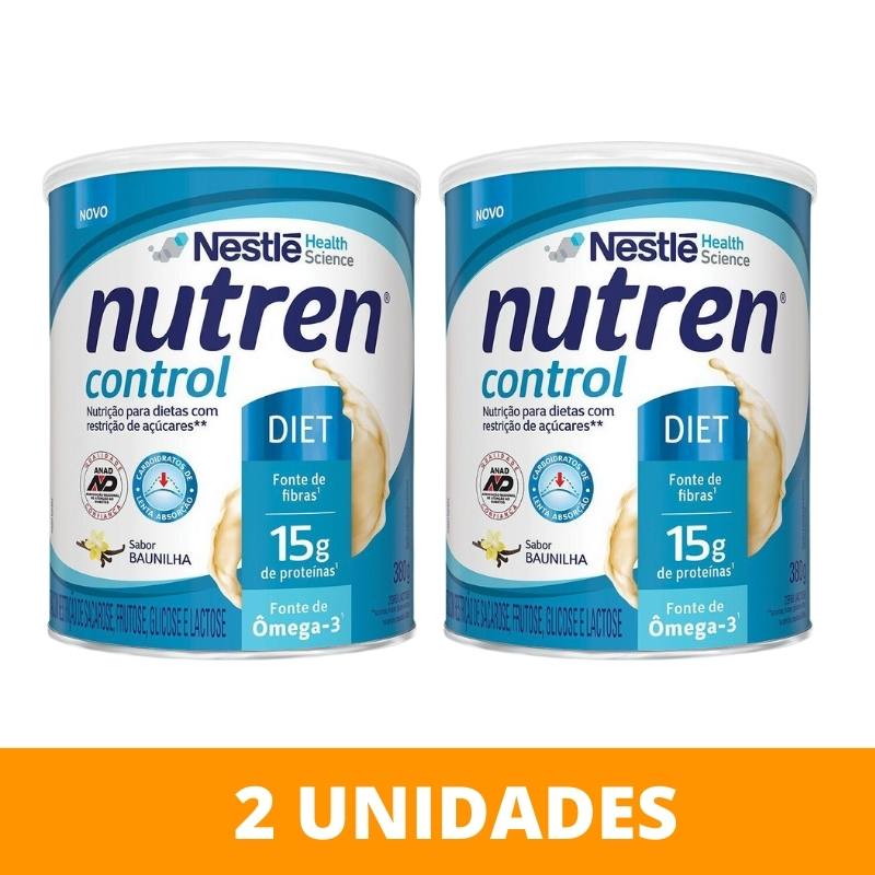 NUTREN Control Baunilha Pó 380g 2 un Nestlé Suprevida