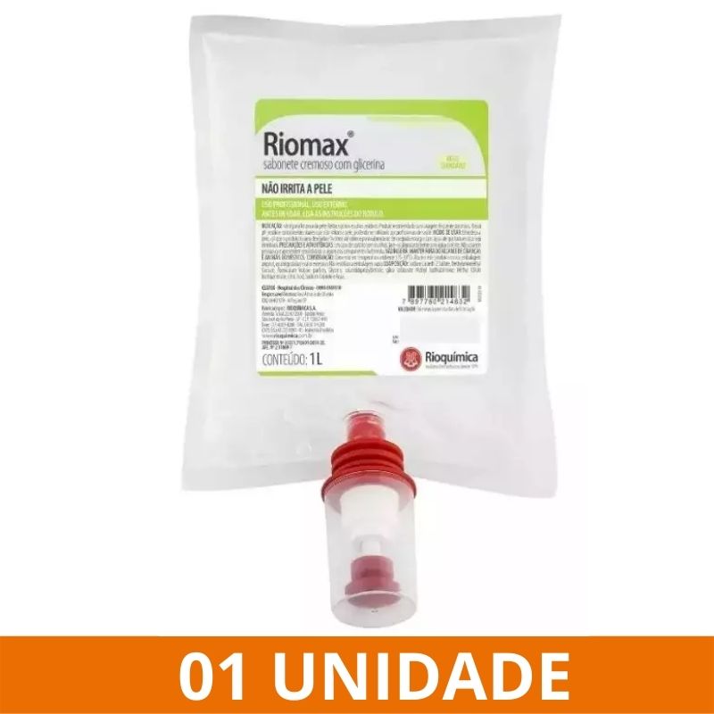 Riomax Luxury Erva Doce Espuma 1000Ml Refil Bolsa - Rioquímica