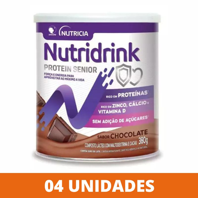 Suplemento Em P Nutridrink Protein Senior Chocolate G Un Dano