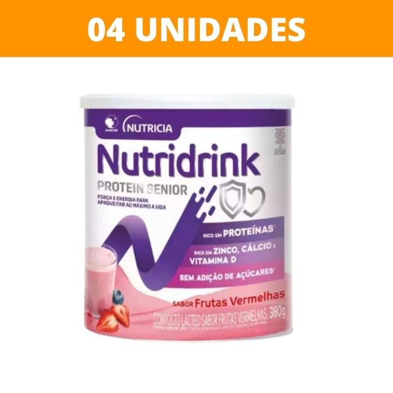 Suplemento Em P Nutridrink Protein Senior Frutas Vermelhas G Un